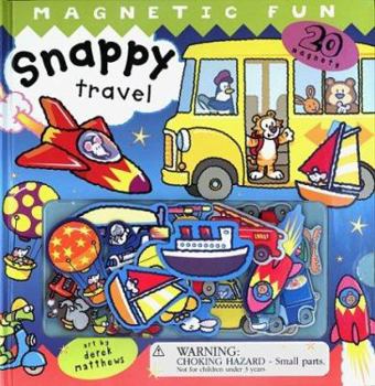 Hardcover Snappy Travel [With 20 Magnets] Book