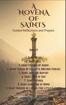 Paperback A Novena of Saints: Guided Reflections and Prayers Book