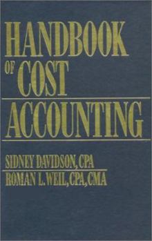 Hardcover Handbook of Cost Accounting Book