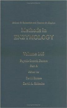 Hardcover Methods in Enzymology, Volume 146: Peptide Growth Factors, Part A Book