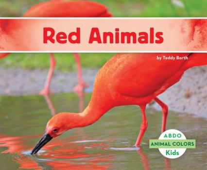 Library Binding Red Animals Book