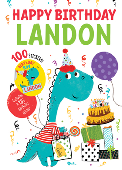 Hardcover Happy Birthday Landon Book