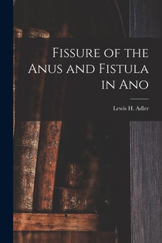 Paperback Fissure of the Anus and Fistula in Ano Book