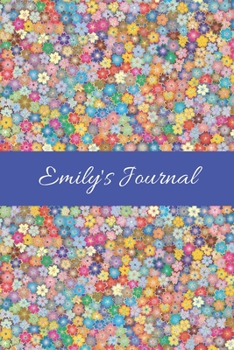 Emily's Journal: Cute Personalized Name College-Ruled Notebook for Girls & Women - Blank Lined Gift Journal/Diary for Writing & Note Taking