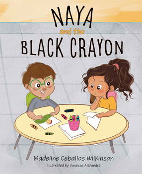 Hardcover Naya and the Black Crayon Book