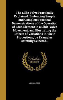 Hardcover The Slide Valve Practically Explained. Embracing Simple and Complete Practical Demonstrations of the Operation of Each Element in a Slide-valve Moveme Book