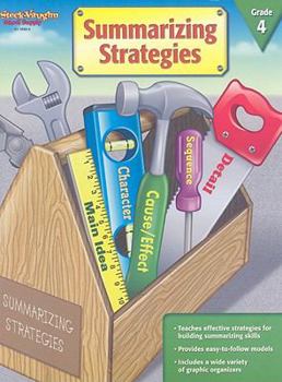 Paperback Summarizing Strategies Grade 4 (Steck-vaughn Summarizing to Improve Comprehension) Book