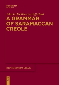 Paperback A Grammar of Saramaccan Creole Book