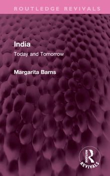 Hardcover India: Today and Tomorrow Book
