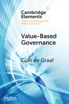 Paperback Value-Based Governance Book