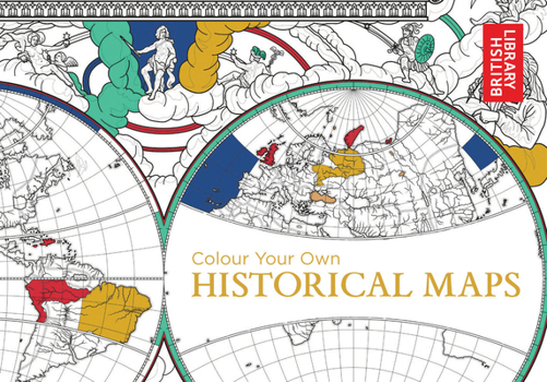 Paperback Colour Your Own Historical Maps Book