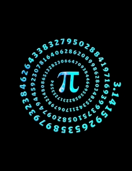 Paperback Notebook: Large Jumbo Size Pi Notebook/Journal-250 pages-College-Ruled-8.5x11-Premium Glossy Cover-Perfect Gift for Pi Day, Nerd Book