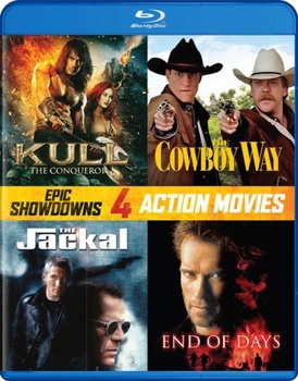 Blu-ray Epic Showdowns: 4 Action Movies Book