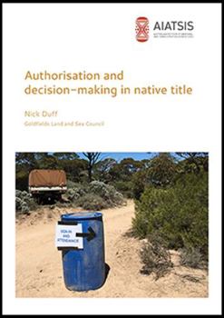 Authorisation and decision-making in native title