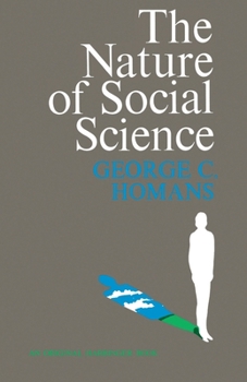 Paperback The Nature of Social Science Book