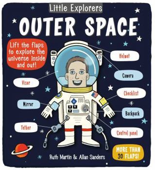 Board book Little Explorers: Outer Space Book