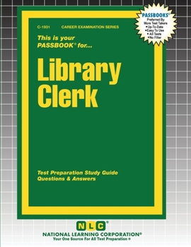 Library Clerk: Passbooks Study Guide