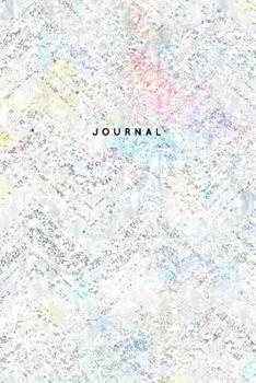 Paperback Journal: Iridescent Effect Notebook: 120-Page Lined - Luxury Watercolor Pastel Pearl Book