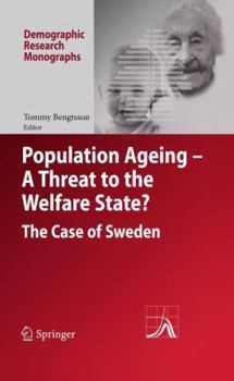 Paperback Population Ageing - A Threat to the Welfare State?: The Case of Sweden Book