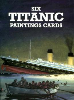 Paperback Six Titanic Paintings Cards Book