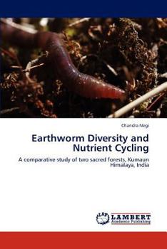 Paperback Earthworm Diversity and Nutrient Cycling Book