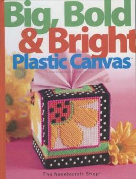 Hardcover Big, Bold & Bright Plastic Canvas Book