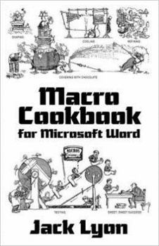 Paperback Macro Cookbook for Microsoft Word Book