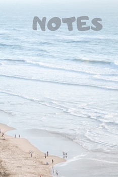 Paperback Notes: 90 Pages of 6 X 9 Inch White Numbered Pages No Lines Book