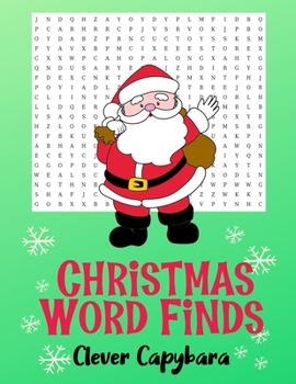 Paperback Christmas Word Finds: 50 Word Search Puzzles for Kids and Adults Book