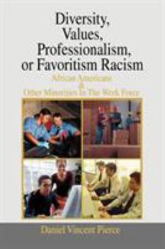 Diversity, Values, Professionalism, or Favoritism Racism: African Americans & Other Minorities in the Work Force