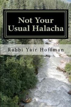 Paperback Not Your Usual Halacha Book