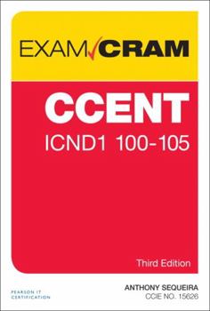 Paperback CCENT ICND1 100-105 Exam Cram Book