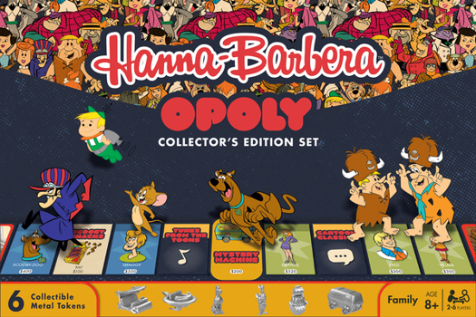 Board Game Hanna Barbara Opoly Book