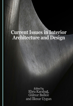 Hardcover Current Issues in Interior Architecture and Design Book