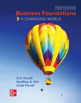 Hardcover Business Foundations: A Changing World Student Edition Book