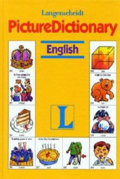 Hardcover Langenscheidt Picture Dictionary English Book