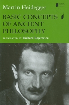 Hardcover Basic Concepts of Ancient Philosophy Book