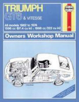 Paperback Triumph Gt6 & Vitesse Book