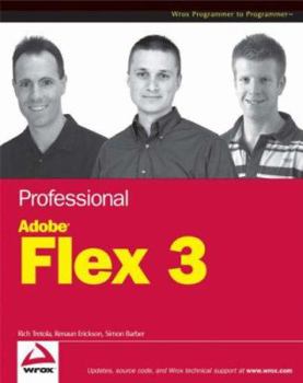 Paperback Professional Adobe Flex 3 Book