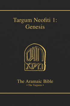 Hardcover Targum Neofiti 1: Genesis: Volume 1 Book