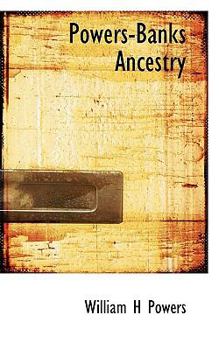 Paperback Powers-Banks Ancestry Book