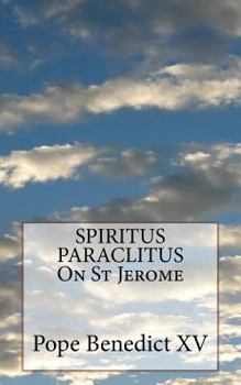 Paperback SPIRITUS PARACLITUS On St Jerome Book