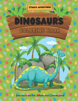 dinosaur funny facts coloring book