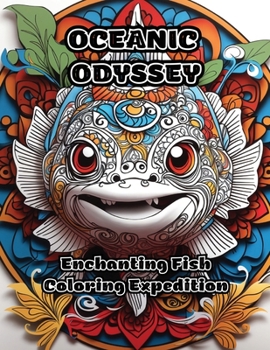Paperback Oceanic Odyssey: Enchanting Fish Coloring Expedition Book