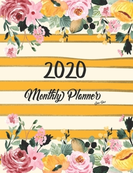 2020 monthly planner jan-dec: JAN 2020-DEC 2020 One Year Daily Weekly Calendar 12 Month Appointment Notebook for To-Do List Agenda Schedule Organizer Logbook Student or Teacher Action plan, design cov
