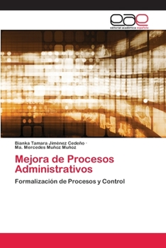 Paperback Mejora de Procesos Administrativos [Spanish] Book