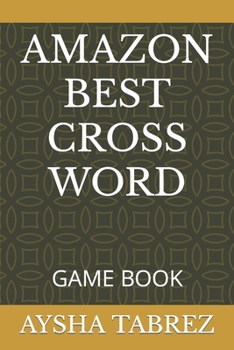 Paperback Amazon Best Cross Word: Game Book
