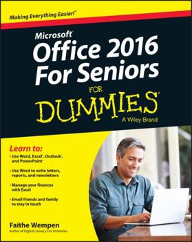 Paperback Office 2016 for Seniors for Dummies Book