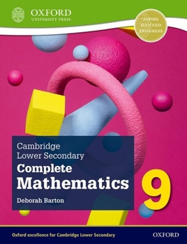 Misc. Caie Lower Secondary Maths G9 2e Student Book/Weblink Book