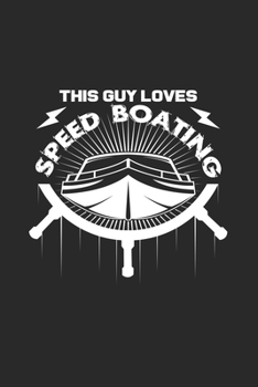Speed boating: 6x9 Speedboat | blank with numbers paper | notebook | notes